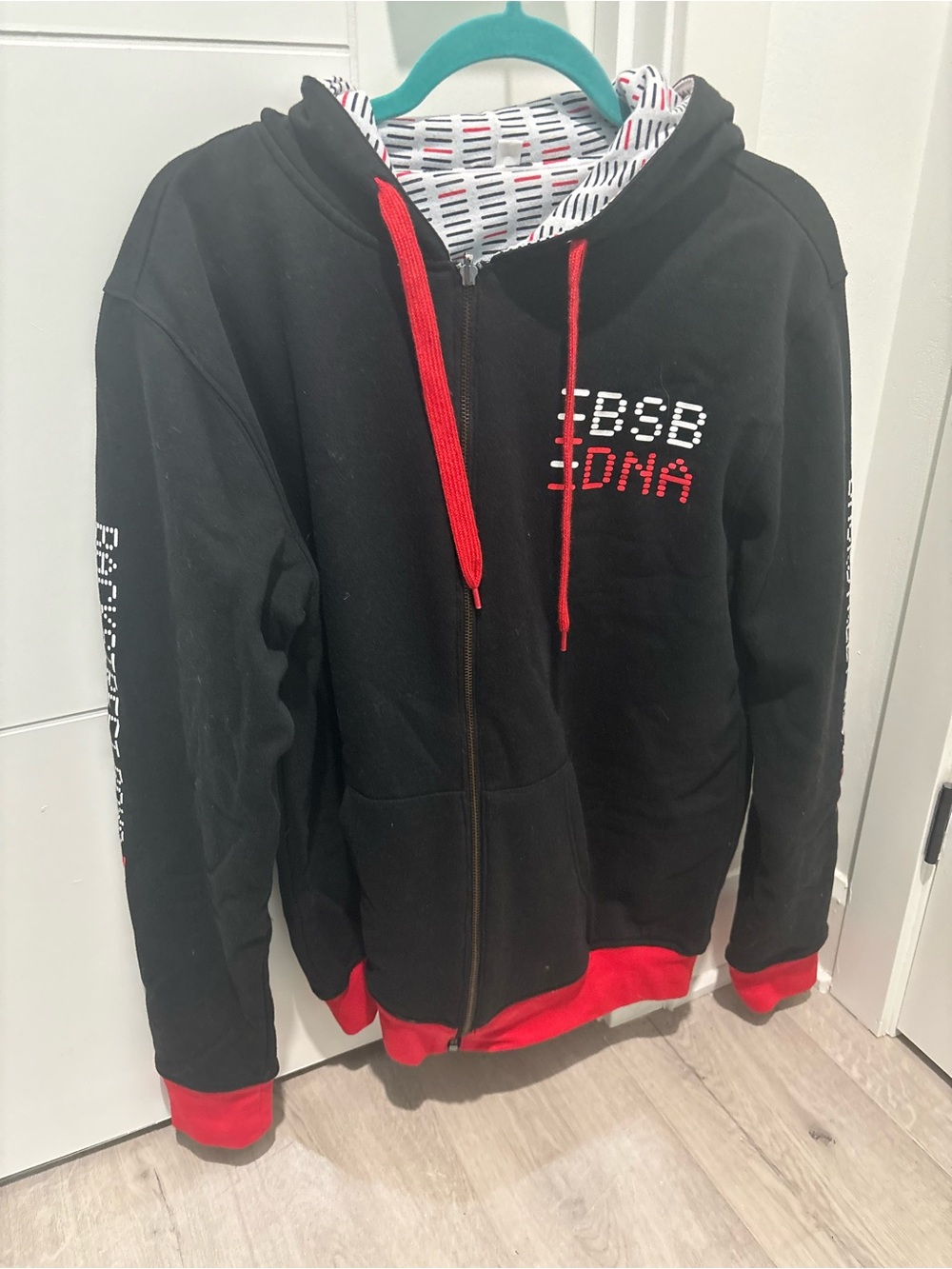 BACKSTREET BOYS DNA TOUR Men's Black Zip-Up Hoodie